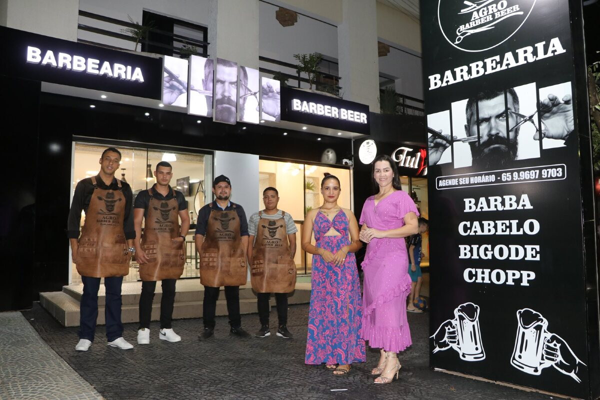 Barbearia Agro Barber Beer Inaugura Espa O Ambiente Inovador E