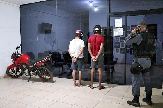 Jovens presos direção perigosa N.M