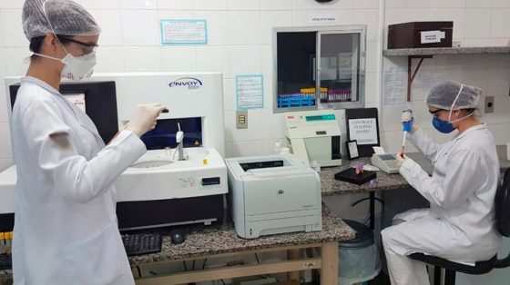 laboratório coronavírus