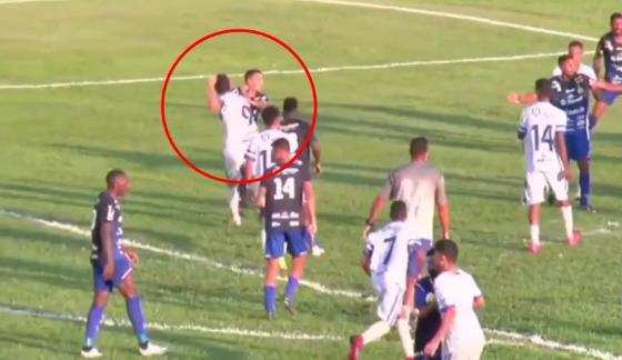 briga no jogo