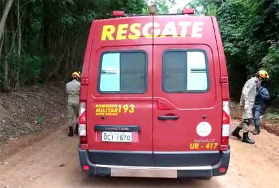 jovem baleado no mato sinop