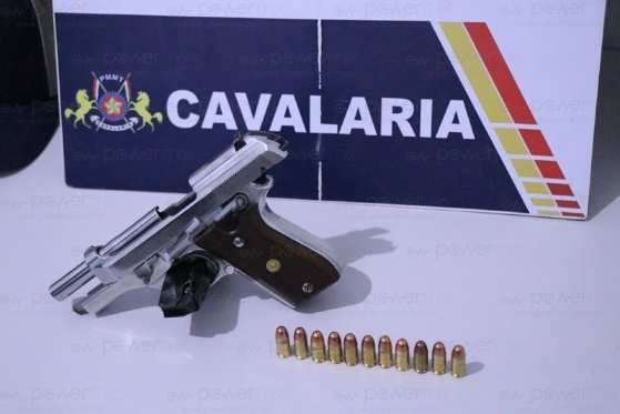Arma apreendida cavalaria