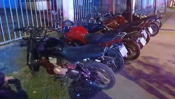 operação Cavalaria apreende 7 motos