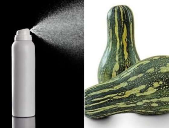 spray e abobrinha 