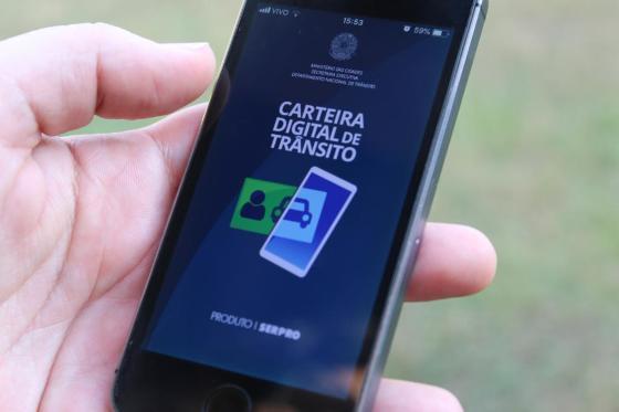 CRLV digital aplicativo detran