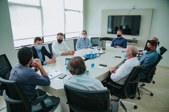 reunião com diretores da Rota do Oeste