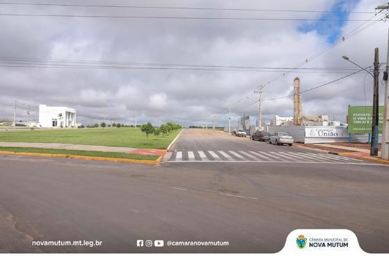 Implantação de retorno na Av. Mutum antes da rotatória 
