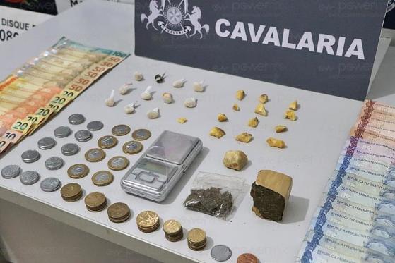cavalaria apreensão de droga N.M