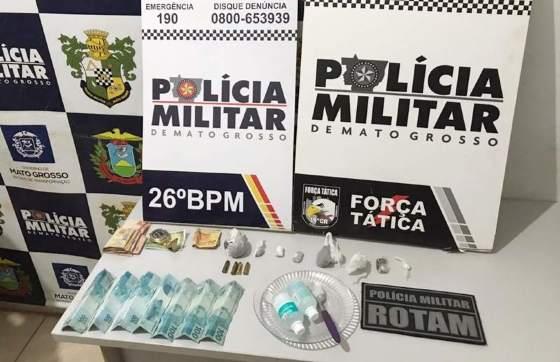 Droga apreedida PM, ROTAM, FORÇA TÀTICA 