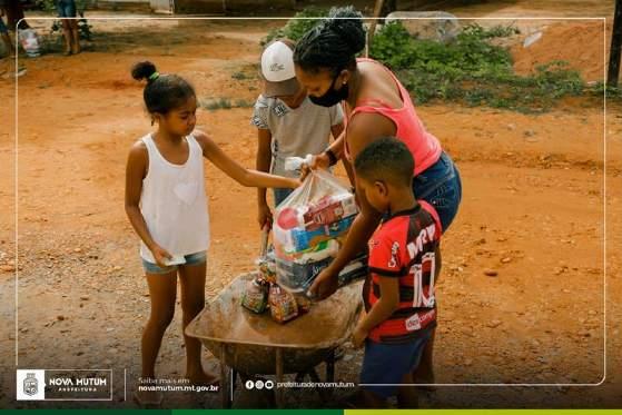 ação solidaria Prefeitura N.M