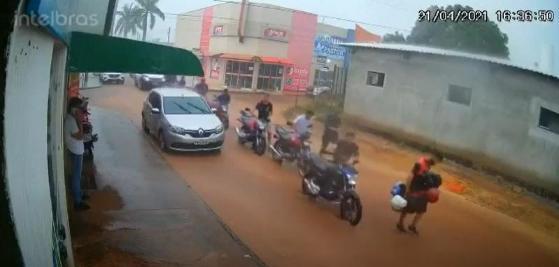 prendendo motociclistas