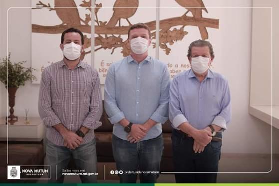 Leandro Felix, Lucas Trevisan e Alcindo Ugerri