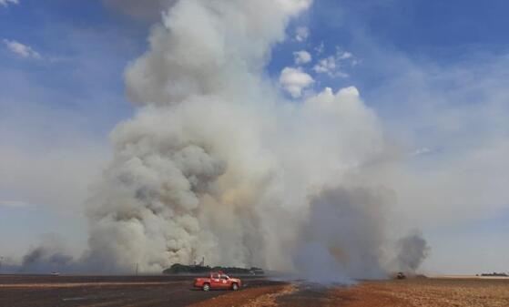 incêndio fazenda