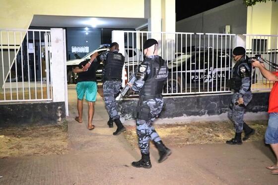 arma de fogo apreendida Força Tática