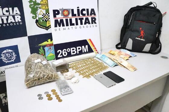 droga apreendida pm NM