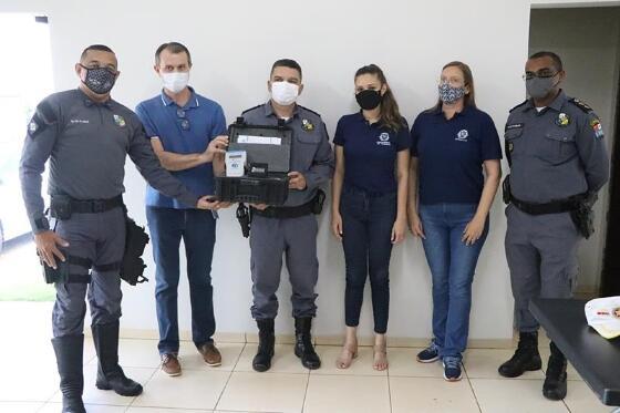 operação e entrega de etilometro 26bpm 