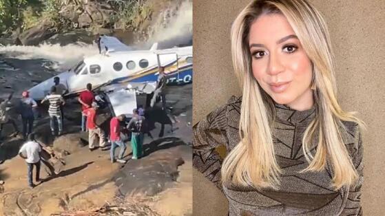 maria mendonsa morre em queda de avião 