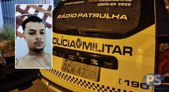 Jovem morto sorriso