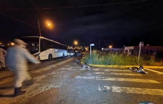 ACIDENTE SORRISO MOTO X ONIBUS