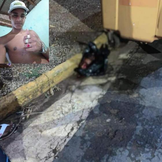 cabeça de jovem em saco de lixo lrv