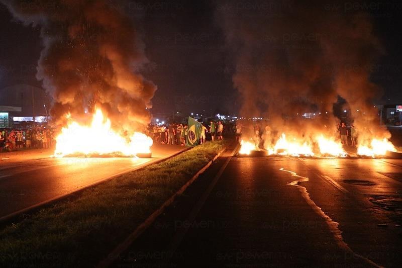 manifestação BR-163