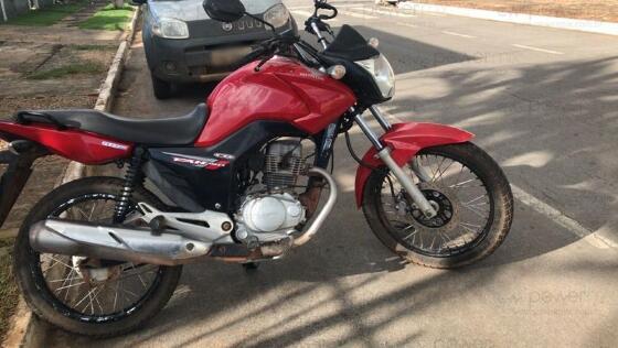 motocicleta furtada