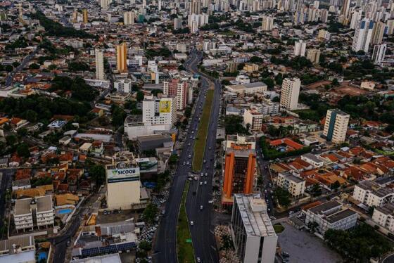 Foto aérea de Cuiabá 
