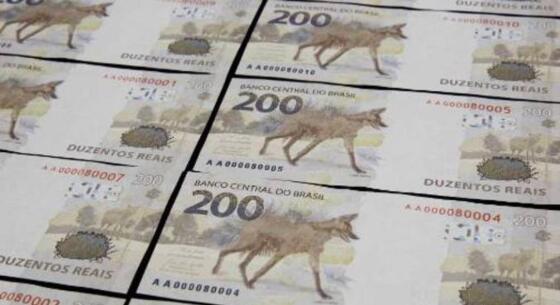 nota de 200 reais