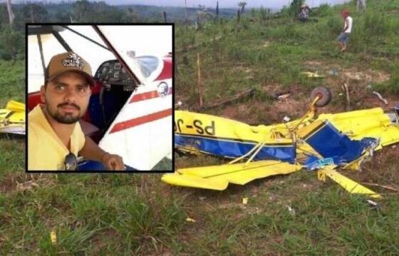 queda avião juina