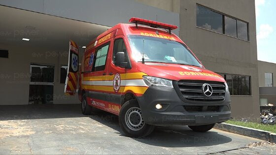Bombeiro no Hospital Hilda Strenger Ribeiro 