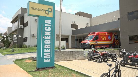 Bombeiro no Hospital Hilda Strenger Ribeiro 