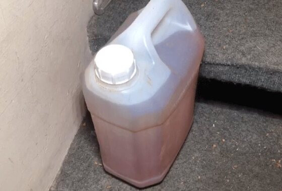 galão de gasolina