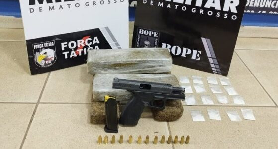arma apreendida