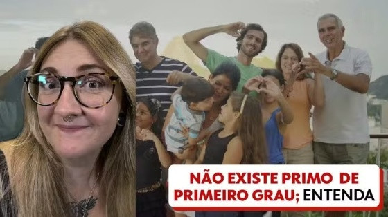 primo de primeiro grau não existe