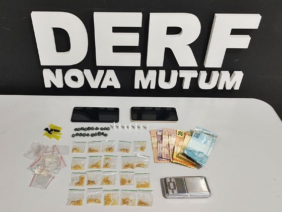 Droga apreendida pela DERF N.M