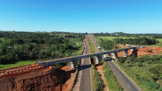 Construção ferrovia MT