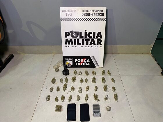 Droga apreendida FT