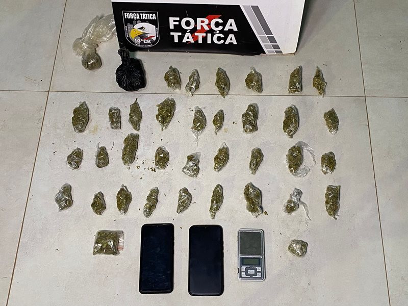 Droga apreendida FT