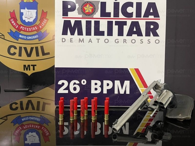 arma apreendida