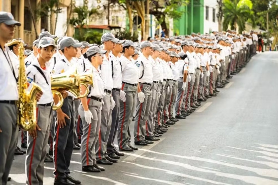 Desfile de 7 de setembro em Cuiabá/MT.