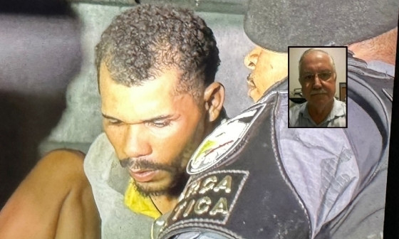 Gilvânio dos Santos é indiciado pela morte de Mário Martelli Júnior (no detalhe da imagem).