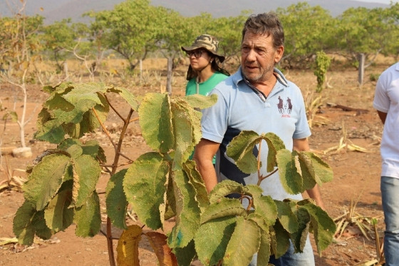 Sr. Eloir, conhecido como Gaúcho é um dos beneficiados com o projeto apoiado pelo REM MT.