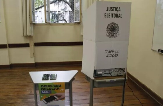 cabine de votação