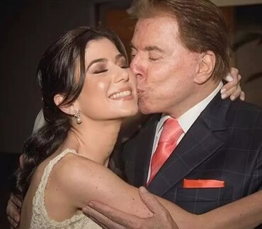 Silvio Santos e filha