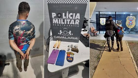 PRISÃO TRÁFICO CAVALARIA