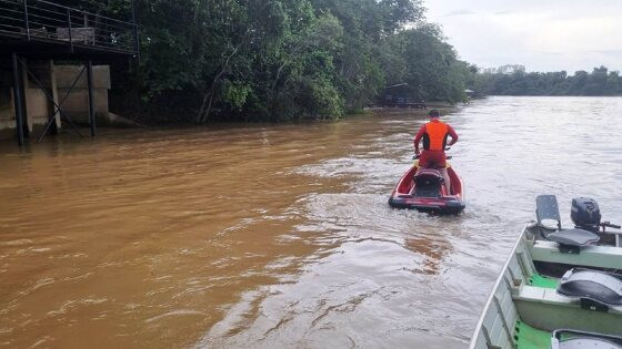 Bombeiros rio teles pires afogamento