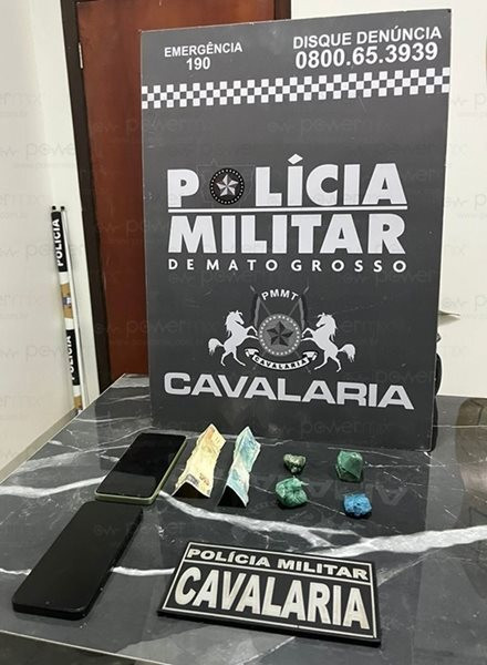 menores apreendidos com droga cavalaria