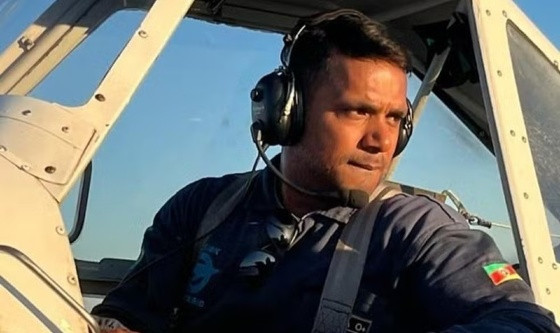 Cláudio de Souza Braga era piloto de avião.