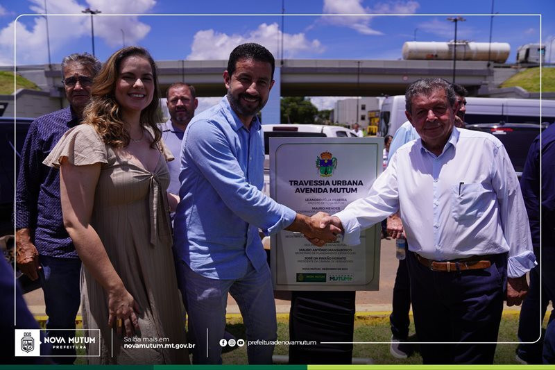 INAUGURAÇÃO VIADUTO AV. MUTUM