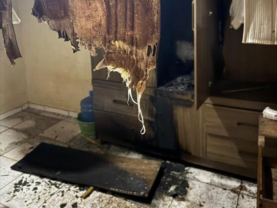 incendio casa caceres